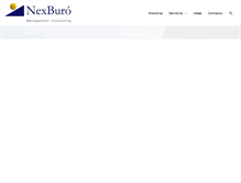 Tablet Screenshot of nexburo.com